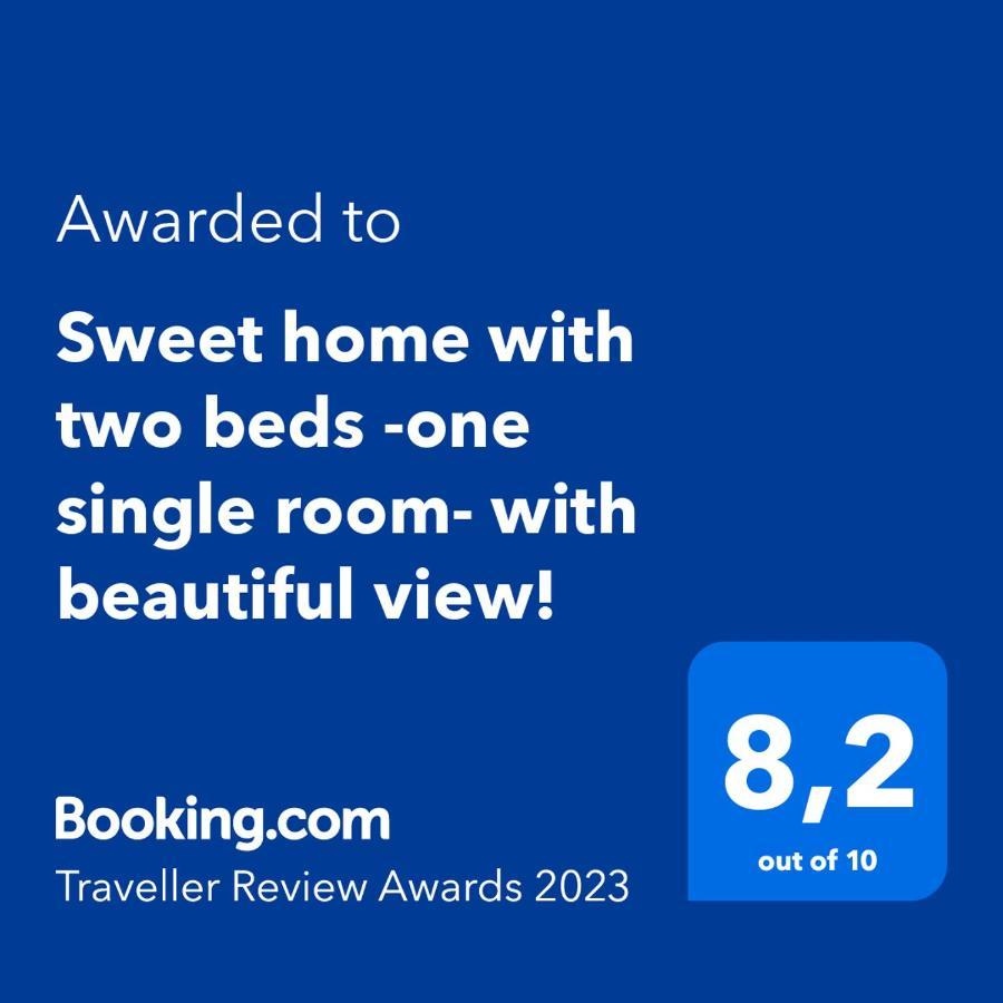 Sweet Home With Two Beds -One Single Room- With Beautiful View! Αγία Μαρίνα Εξωτερικό φωτογραφία